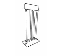 Vetrineinrete® Porta capsule dispenser verticale contenitore stand per 24 capsule di caffè in metallo X42