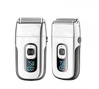 Vetrineinrete® Rasoio multifunzione ricaricabile usb regola barba baffi basette portatile on display led