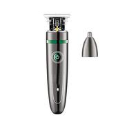 Vetrineinrete® Rasoio tagliacapelli tagliapeli naso orecchie ricaricabile 2 in 1 usb regola barba baffi basette portatile