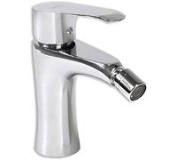 Vetrineinrete® Rubinetto per bidet da bagno moderno miscelatore monocomando orientabile monoforo in ottone cromato 52789A M76
