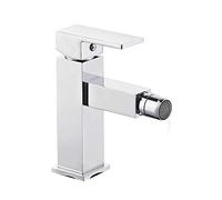 Vetrineinrete® Rubinetto per bidet miscelatore da bagno monoforo orientabile monocomando ottone cromato lucido 69023 A20