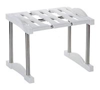 Vetrineinrete® Scaffale sottolavello mensola salvaspazio portaoggetti organaizer da cucina bagno varie dimensioni (27x20x24 cm)