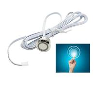 Vetrineinrete® Sensore interruttore touch per luci strip led pulsante per mobili armadi sensori di accensione 12/24v