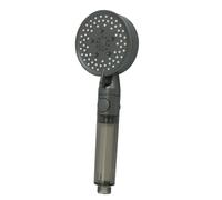 Vetrineinrete® Soffione doccia con 5 modalità di getto con pulsante d’arresto ON/OFF filtro anticalcare