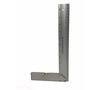 Vetrineinrete® Squadra combinata in alluminio angolo 90° da 300 mm strumento per misurazione righello 91846 D78