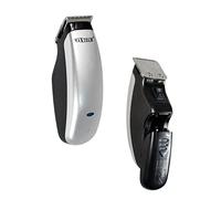 Vetrineinrete® Tagliacapelli mini rasoio portatile da viaggio a batterie con 3 pettini ricambiabili per barba capelli barbiere regolabarba taglia capelli pratico 10.5 cm BA007 G12