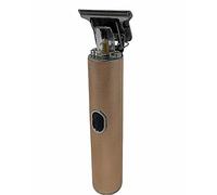 Vetrineinrete® Tagliacapelli ricaricabile USB type-c 4 pettini varie regolazione rasoio regolabile per barba capelli nero oro E-T11 (ORO) A113