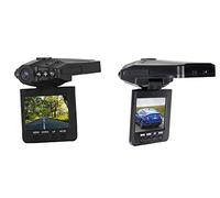 Vetrineinrete® Telecamera dvr da auto infrarossi per visione notturna con monitor 2,5" registra video sd usb 2.0 foto a colori dash cam da cruscotto registrare un viaggio o incidente C48