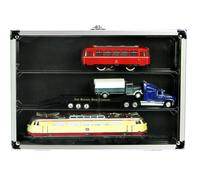 VETRINETTA IN ALLUMINIO COMPACT 3 SCOMPARTI PER AUTO - TRENI - CAMION ...