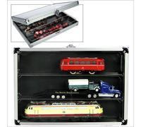 Vetrinetta in alluminio formato Compact per treni, camion e altro