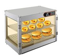 Vetrinetta termica da appoggio, 30-85 °C, 800 W, per mense, panifici, bar