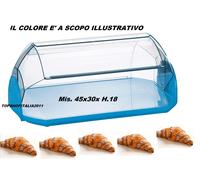 VETRINETTA VETRINA ESPOSITORE DA BANCO PORTA CORNETTI DOLCI PANE BAR 10 2024