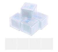 Vetrini Coprioggetto per Microscopio 22x22 Mm Vetro 500 Pezzi | Quadrati, per Preparazione di Campioni in Laboratorio, Confezione da 5 Scatole