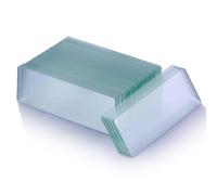 Vetrini for microscopio da 50 pezzi, dimensioni 76,2x25,4 mm, accessori for microscopio, spessore 1-1,2 mm