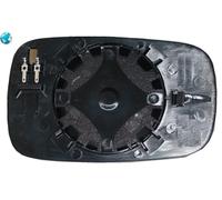 Piastra specchietto termica vetro asferico sx per Renault Megane 09/2002-09/2008