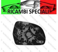 VETRINO CON PIASTRA RETROVISORE SX AUDI A4 DAL 2008->ASFERICO