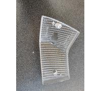 Bauletto nero goffrato con catadiottri rossi senza piastra e kit universale GIVI