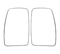 Vetro a Specchio Compatibile Con Opel Per Movano 2010 2011 2012 2013 2014 2015 2016 2017 2018 2019 2020 2021 Sostituzione Vetro Specchietto Laterale Riscaldato