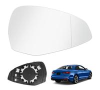 Vetro a Specchio sostituzione per Audi A4/A4L B9 2017-2021 / A5 2017-2021, Specchio Esterno Regolabile Adatto, Lente di Retromarci (Destra)