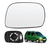 Vetro a Specchio sostituzione per Opel Agila A 2000-2007, Specchio Esterno Regolabile Adatto, Lente di Retromarci (Destra)