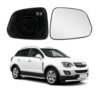 Vetro a Specchio sostituzione per Opel Antara 2006-2019, Specchio Esterno Regolabile Adatto, Lente di Retromarci (Destra)