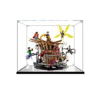 Vetro acrilico trasparente per Le-go 76261 The Final Showdown Model, scatola trasparente, scatola portaoggetti, scatola espositiva, compatibile con modello 76261 (solo vetrina) (finitura a specchio, 3