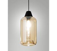 EDISON 3491-50-125 VETRO AMBRA COMPLETO DI CAVO X KIT LUCI D.18X31CM