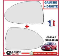 Vetro Del Retrovisore Anteriore Sinistro + Destra Per CORSA D 06-15=1426554