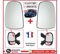 Vetro Specchio Di Anteriore Sinistro Alto + Fondo Per Vivaro 4451618 4408325