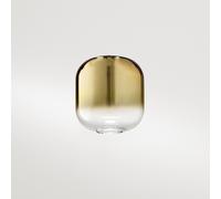 Vetro Borosilicato Contemporaneo Hunter Oro Specchiato D14