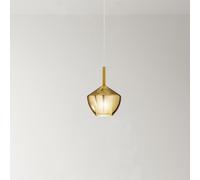 Vetro Borosilicato Contemporaneo Rain Oro Specchiato D20 Senza Rosone