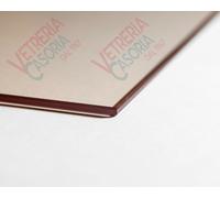 VETRO CERAMICO 34 cm x 25,5 cm x termocamini,stufe e camini spessore 4mm