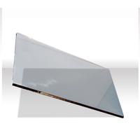 VETRO CERAMICO 4 MM CM. 22 x 32 PER STUFE CAMINI TERMOCAMINI ALTE TEMPERATURE