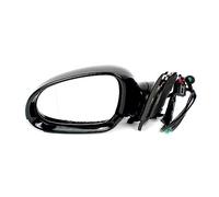 Vetro Compatibile Con Per Jetta 5 V MK5 2006 2007 2008 2009 2010 Car Door Side Electic Regola Copertura In Vetro Dello Specchio Indicatore Direzione Luce Car Styling Parts(Left Mirror)