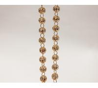 Vetro Cristallo / Metallico Ghirlanda Vermicelli di Zucchero e Gocce Vari