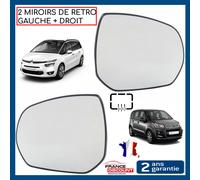 Specchio Retrovisore Anteriore Sinistro + Destra C3 C4 Grande=8151JV 8151PG