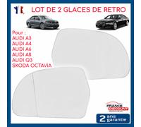 Vetro Del Retro Anteriore Sinistro + Destra Audi A3 A4 A6 A8 Q3 Skoda Octavia