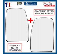 Vetro Del Retro Destra + Sinistra Master 3 NV400 Movano B 963655132R 963662420R