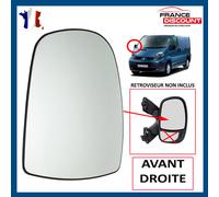 Vetro Del Retrovisore Anteriore Destro Alto Per Trafic II VIVARO A PRIMASTAR