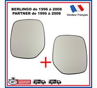 Vetro Del Retrovisore Anteriore Sinistro + Destra Berlingo Partner Per 1996 2008