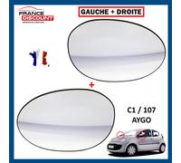 Vetro Del Retrovisore Anteriore Sinistro + Destra Per AYGO Di 2005 Per 2014=