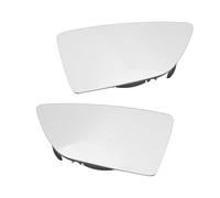 Vetro dello specchio adesivo 1 paio di specchietti laterali riscaldati, sinistro e destro, 5F0857521 per Seat Leon Mk3 2013-2016 ricambi auto