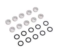 Vetro di Ispezione della Pompa del Freno, Vetro di Osservazione della Pompa del Freno con O-ring Set di Guarnizioni della Pompa del Freno con O-ring Vetro di Osservazione della