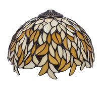 Vetro di ricambio in stile Tiffany lavorato a mano e lampade millefoglie 30 cm
