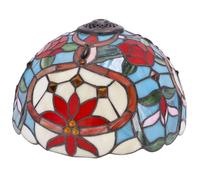 Vetro di ricambio in stile Tiffany lavorato a mano e lampade stile liberty 30 cm