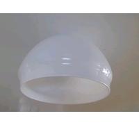 Vetro di ricambio paralume Mezza Sfera Bianco lampadario abatjour applique E27