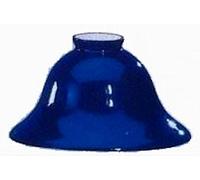 Vetro di Ricambio per lampada ministeriale ottone BLU Churchill Banchiere 19 cm