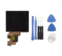 Vetro di ricambio per schermo LCD dello smartwatch, nero, per Fitbit Ionic FB503