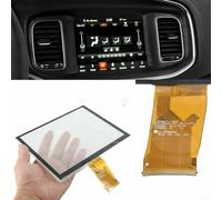 Vetro digitalizzatore touch screen solo 8 4 pollici di ricambio compatibile con radio Uconnect 2017 2021 per per Chrysler, caricabatterie, bussola, modelli gladiatore