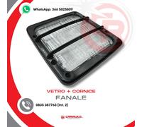 Vetro e Cornice Faro Trattore Cristallo Per Fanale Quadrato 05.160 05.230 COBO